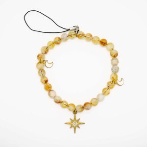 Citrine Manifestation Phone Charm