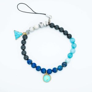 Evil Eye Crystal Phone Charm